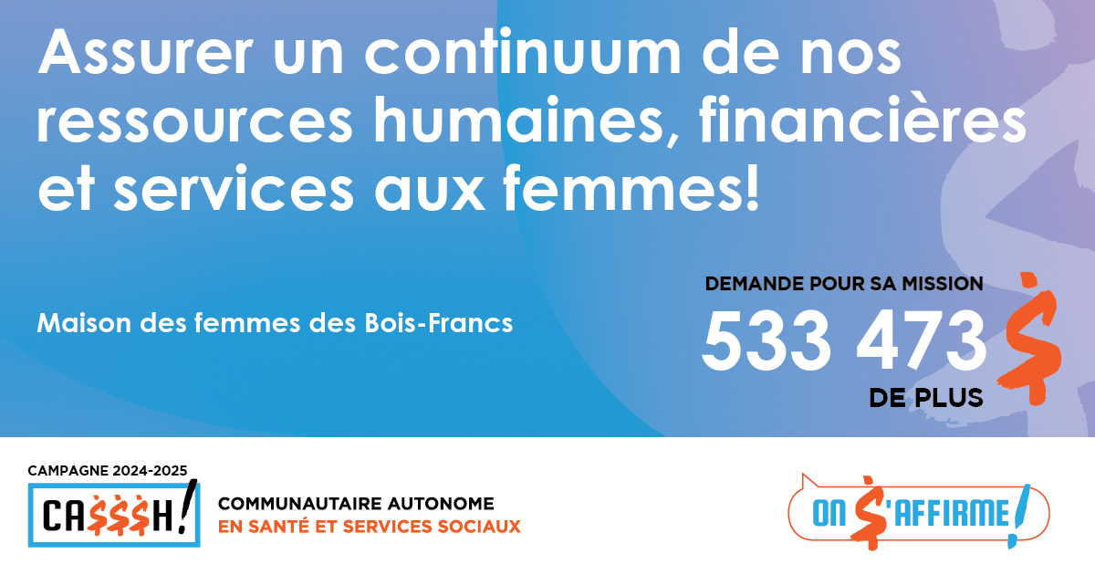 Maison des femmes des Bois-Francs