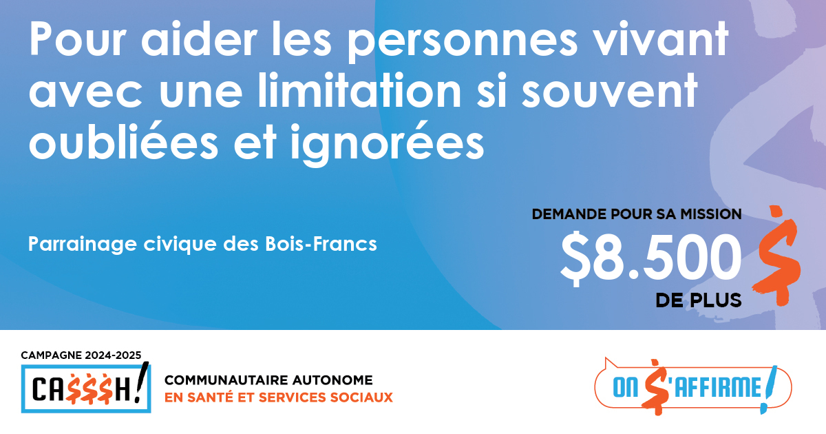 Parrainage civique des Bois-Francs