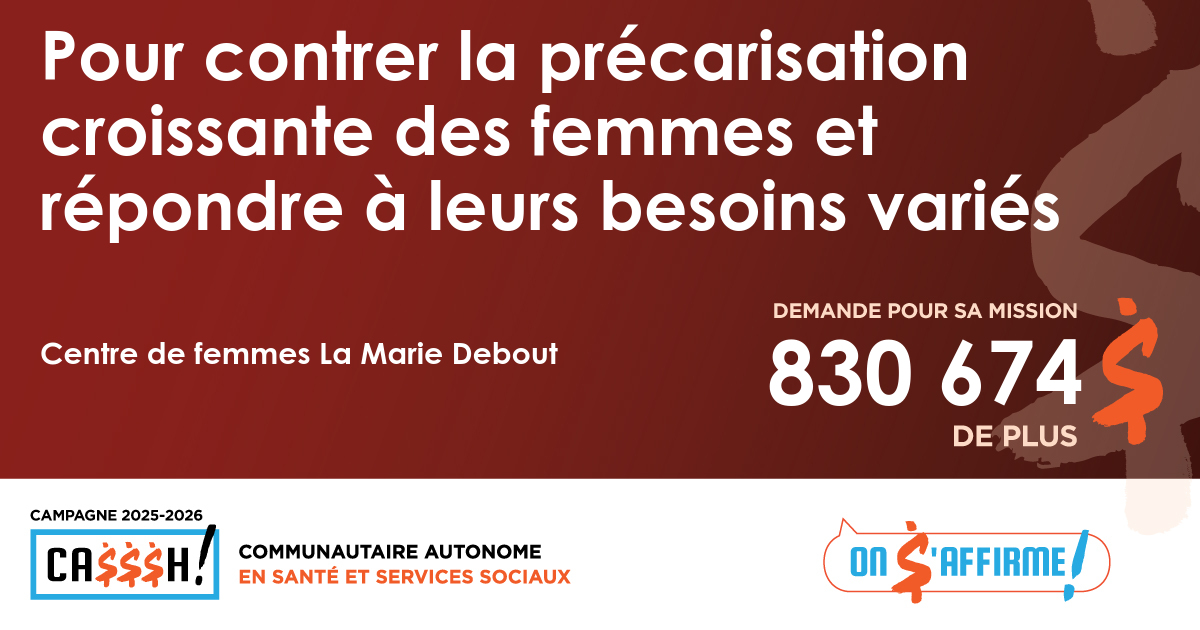 Centre de femmes La Marie Debout