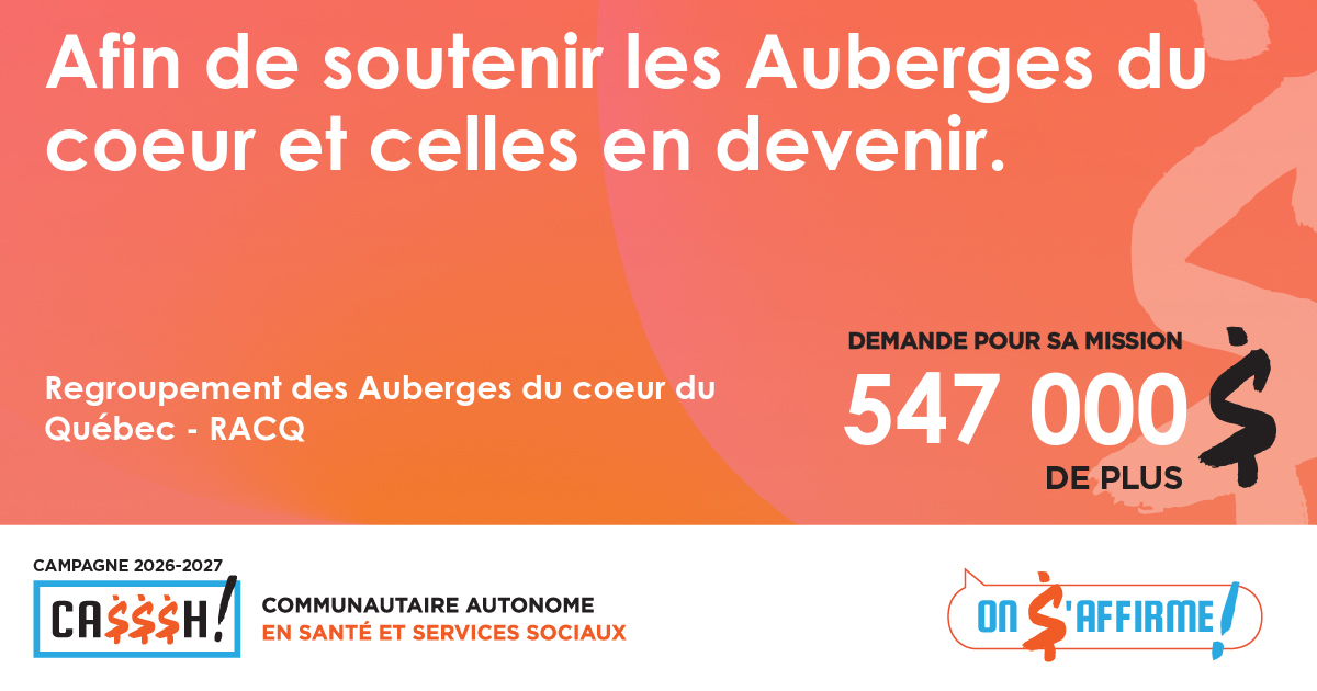 Regroupement des Auberges du coeur du Québec – RACQ