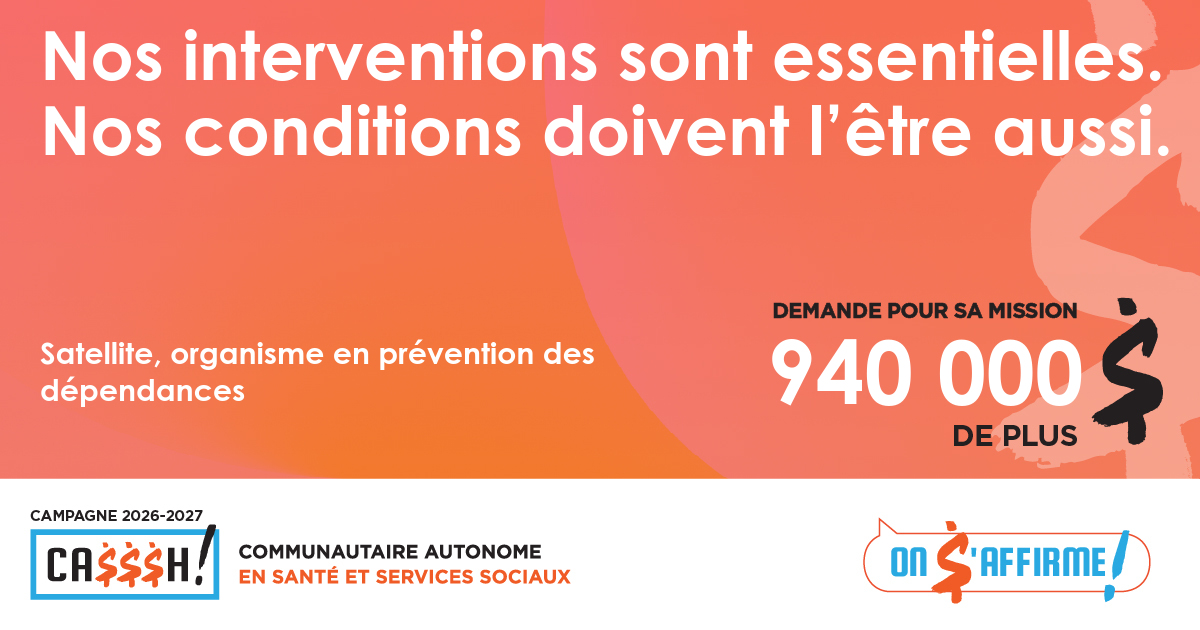 Satellite, organisme en prévention des dépendances