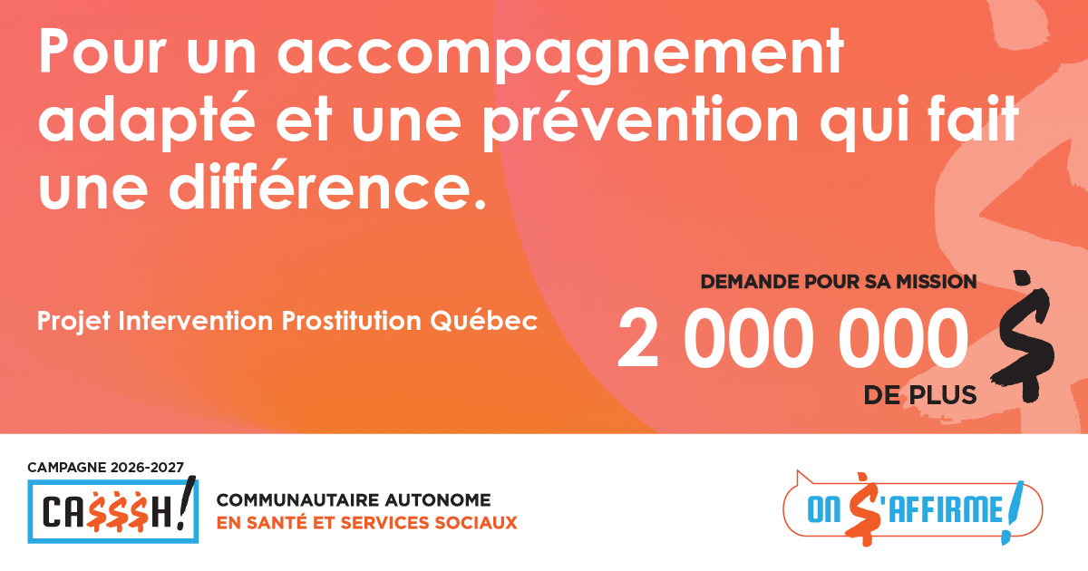 Projet Intervention Prostitution Québec