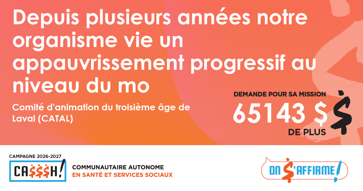 Comité d’animation du troisième âge de Laval (CATAL)